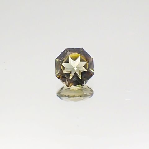 ◇オクタゴンカット◇バイカラートルマリンSA(宝石名トルマリン)ブラジル/アフリカ産 0.27ct 識別済[230622371]4x4mm前後