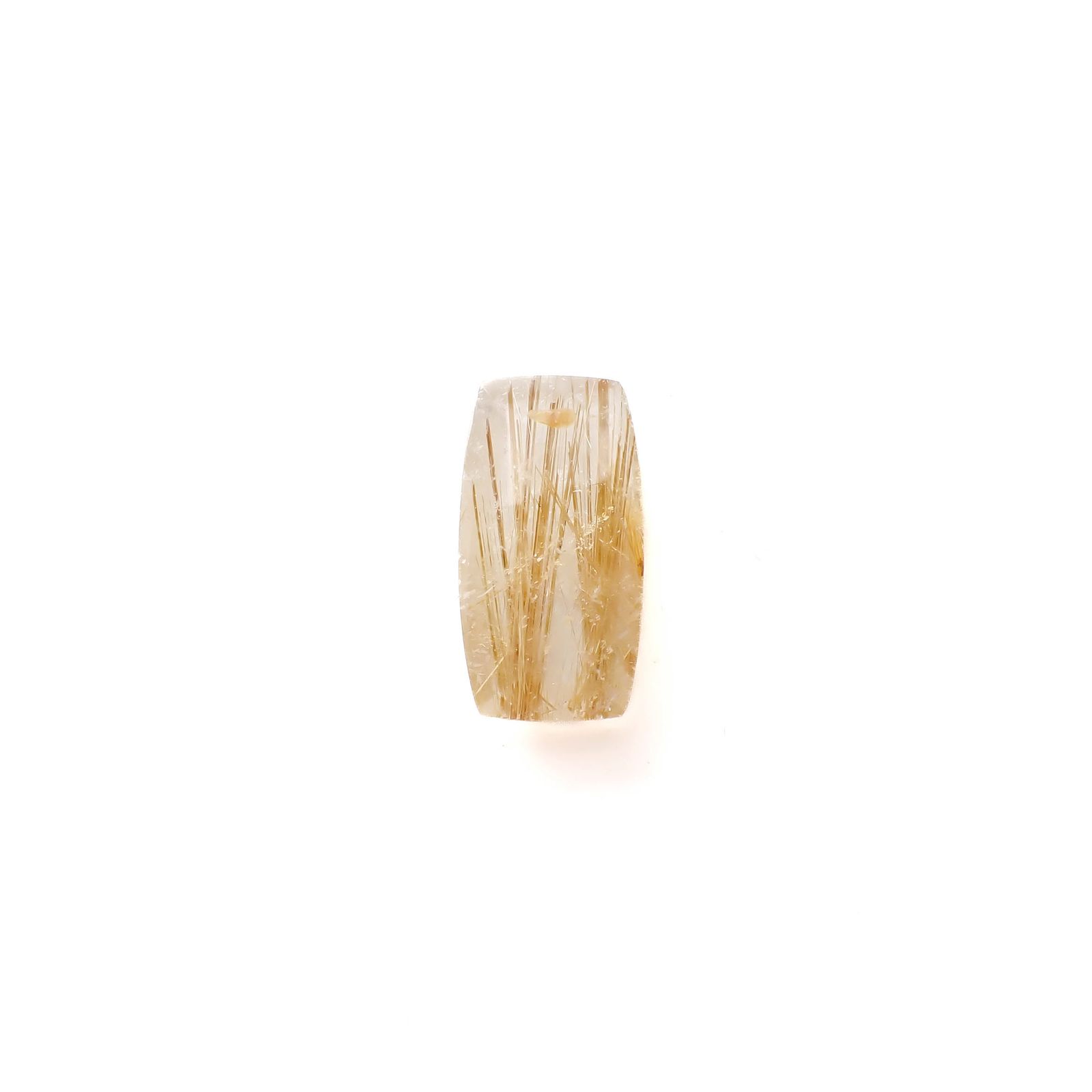 タイチンルチルクオーツ ブラジル産 5.45ct[240427324]17.5x9.2mm前後