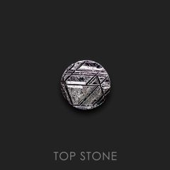 ムオニナルスタ隕石 発見地：スウェーデン 1.28ct[230320896]9.9x9.7mm前後