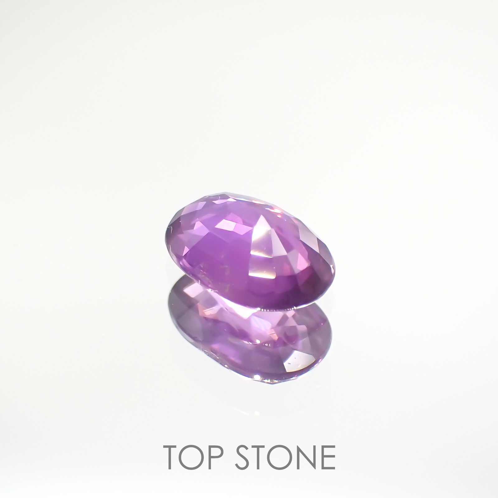 バイカラーサファイア(宝石名バイカラー・サファイア) マダガスカル/タンザニア産 0.81ct 識別済[210812483]6.8×4.6mm前後