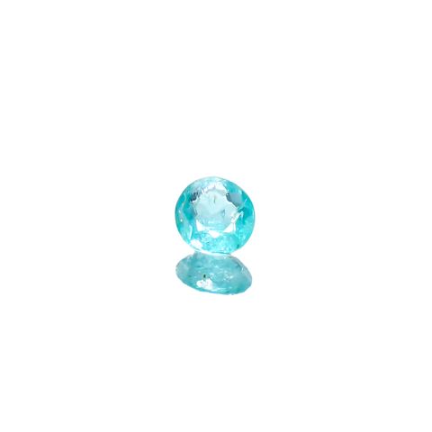 パライバトルマリン ブラジル・パライバ州バターリャ鉱山産 0.10ct[240326515]3.4x2.9mm前後