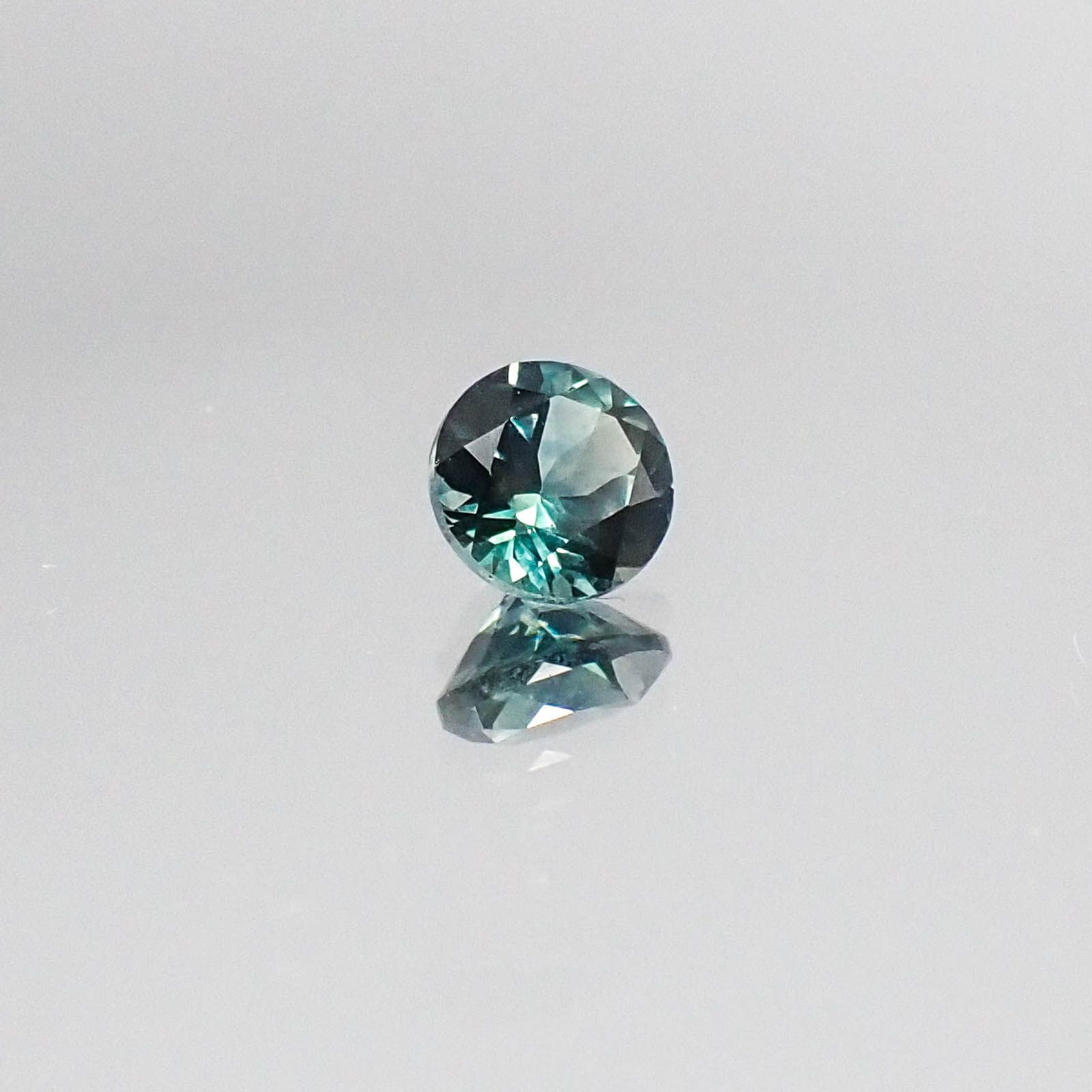 モンタナサファイア アメリカ産 ルース 0.51ct[20073879]4.6×4.6mm前後