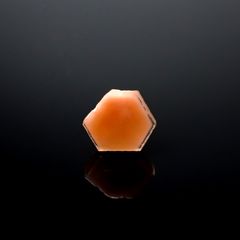 ファントムクォーツ 原石スライス ブラジル産 6.66ct [250330077]13.3x16.1mm前後