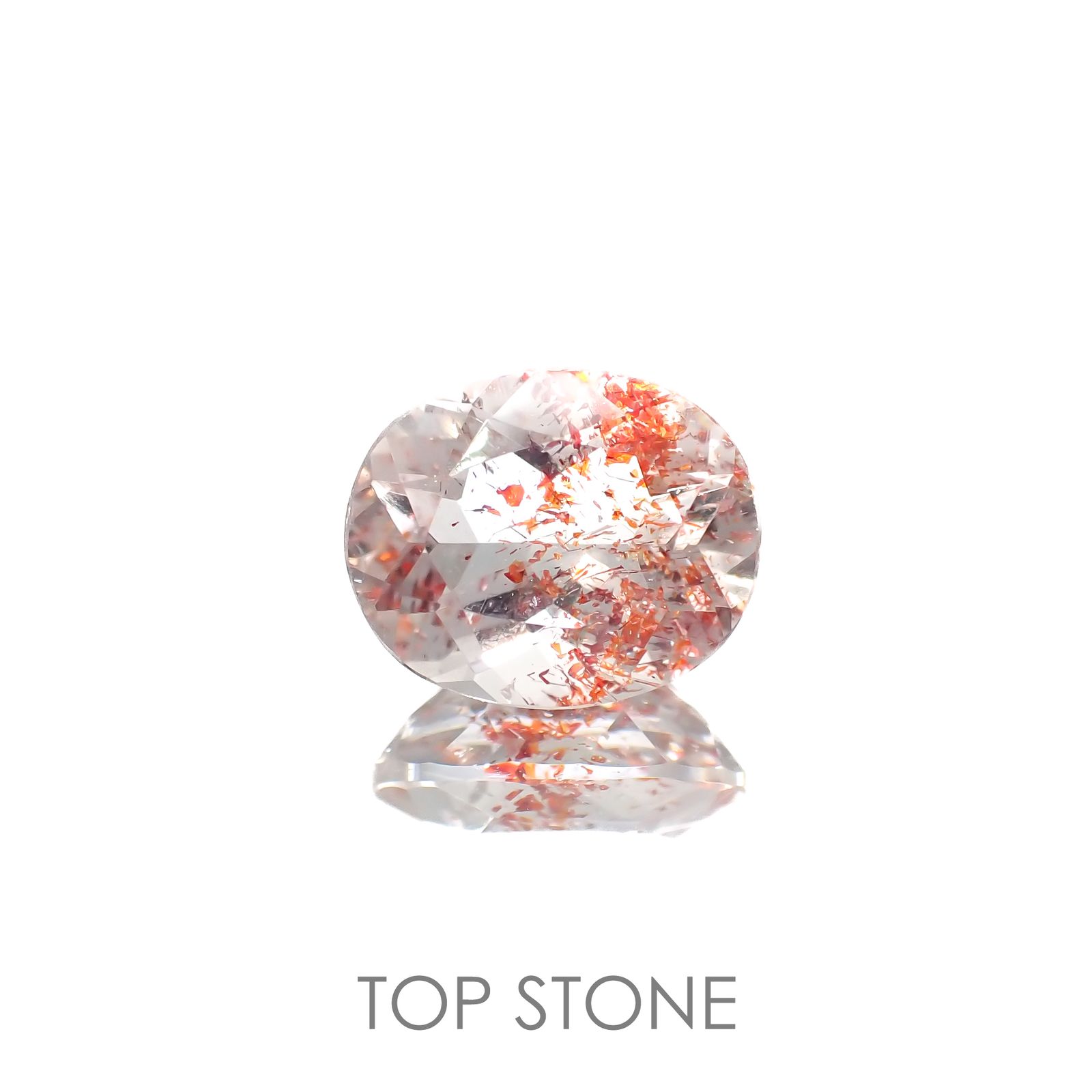 ファイヤークォーツ ナイジェリア産 2.45ct[220917575]9.9x8mm前後