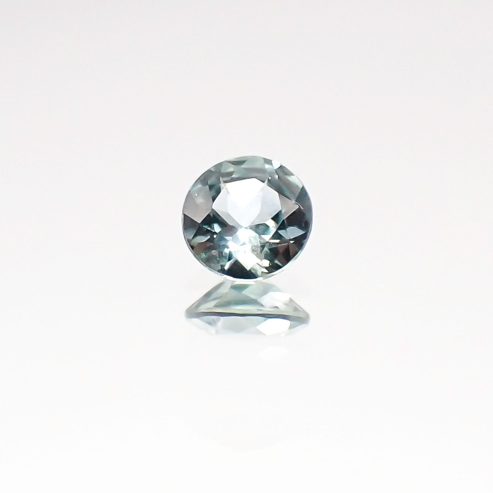 モンタナサファイア アメリカ産 ルース 0.25ct[20117011]3.8×3.8mm前後