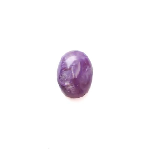 エンジェルシリカ(チャロアイトクォーツ) ロシア産 31.75ct [241029391]23.2x16.9mm前後