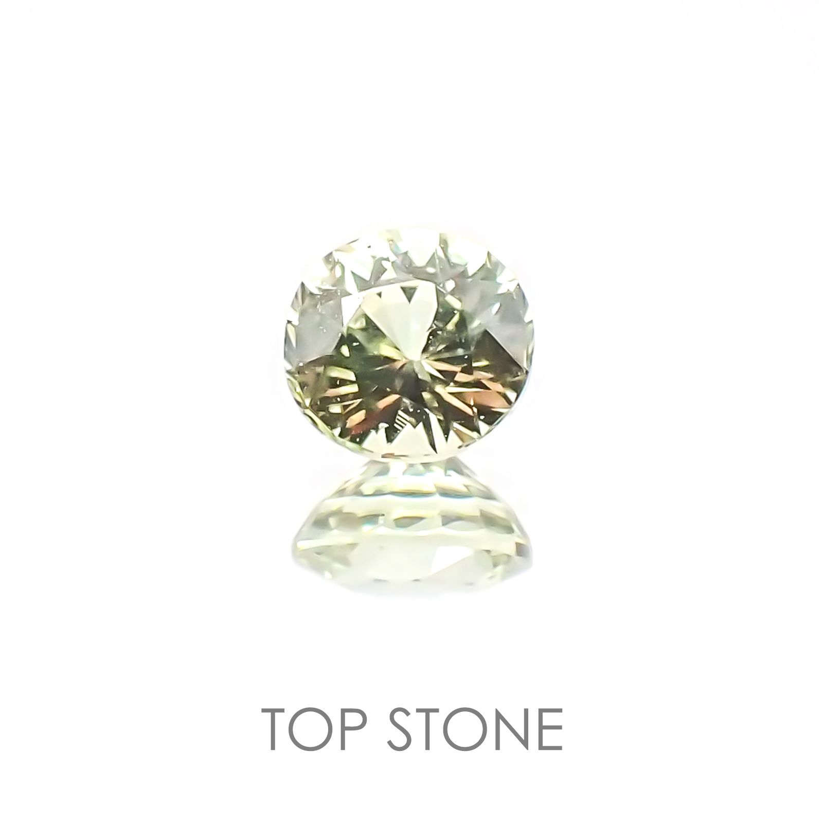 クリソベリル タンザニア産 ルース 0.43ct[20117784]4.5×4.3mm前後