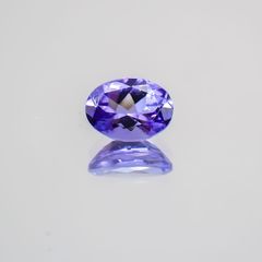 タンザナイト(宝石名タンザナイト) タンザニア産 0.33ct 識別済[210510074]5.1×3.7mm前後