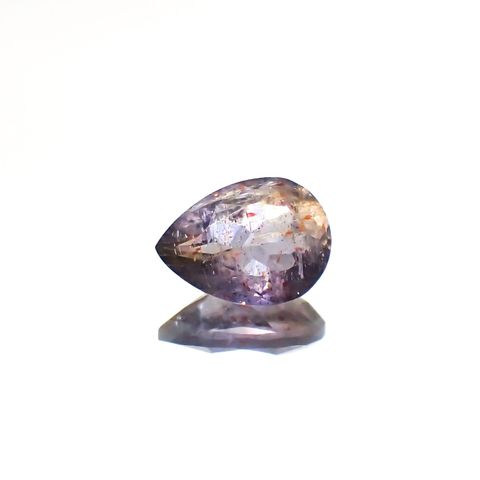 ブラッドショットアイオライト(宝石名アベンチュリン・アイオライト) インド/ブラジル産 1.199ct ソ付(彩珠)[240212393]8.9×6.4mm前後