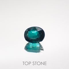 グランディディエライト(宝石名グランディディエライト) マダガスカル産 0.334ct ソ付(日独)[210711776]4.5×3.6mm前後