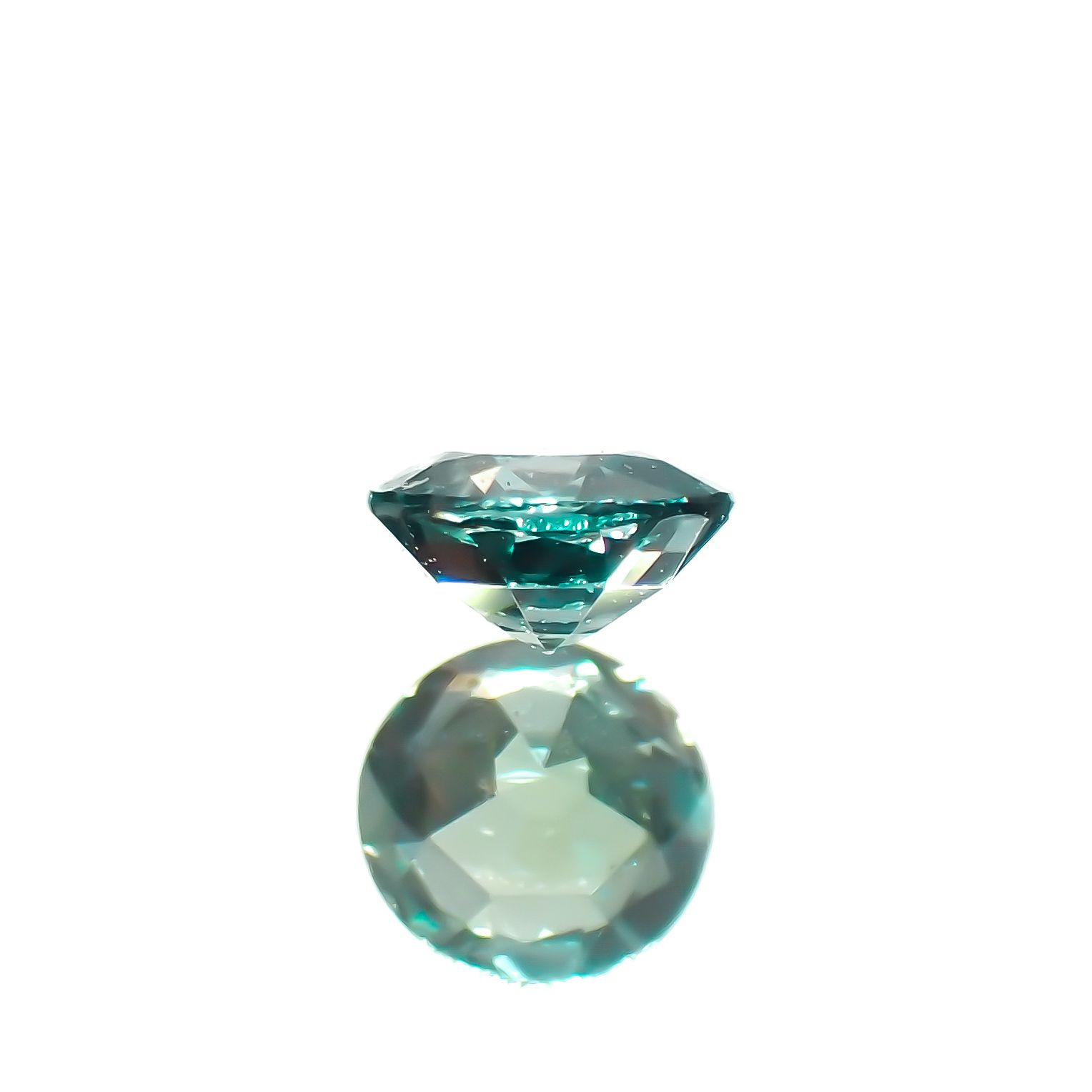 アレキサンドライト(宝石名アレキサンドライト)ブラジル産/EmeraldMains社製 0.116ct ソ付(彩珠)[230522064]3x2.9mm前後