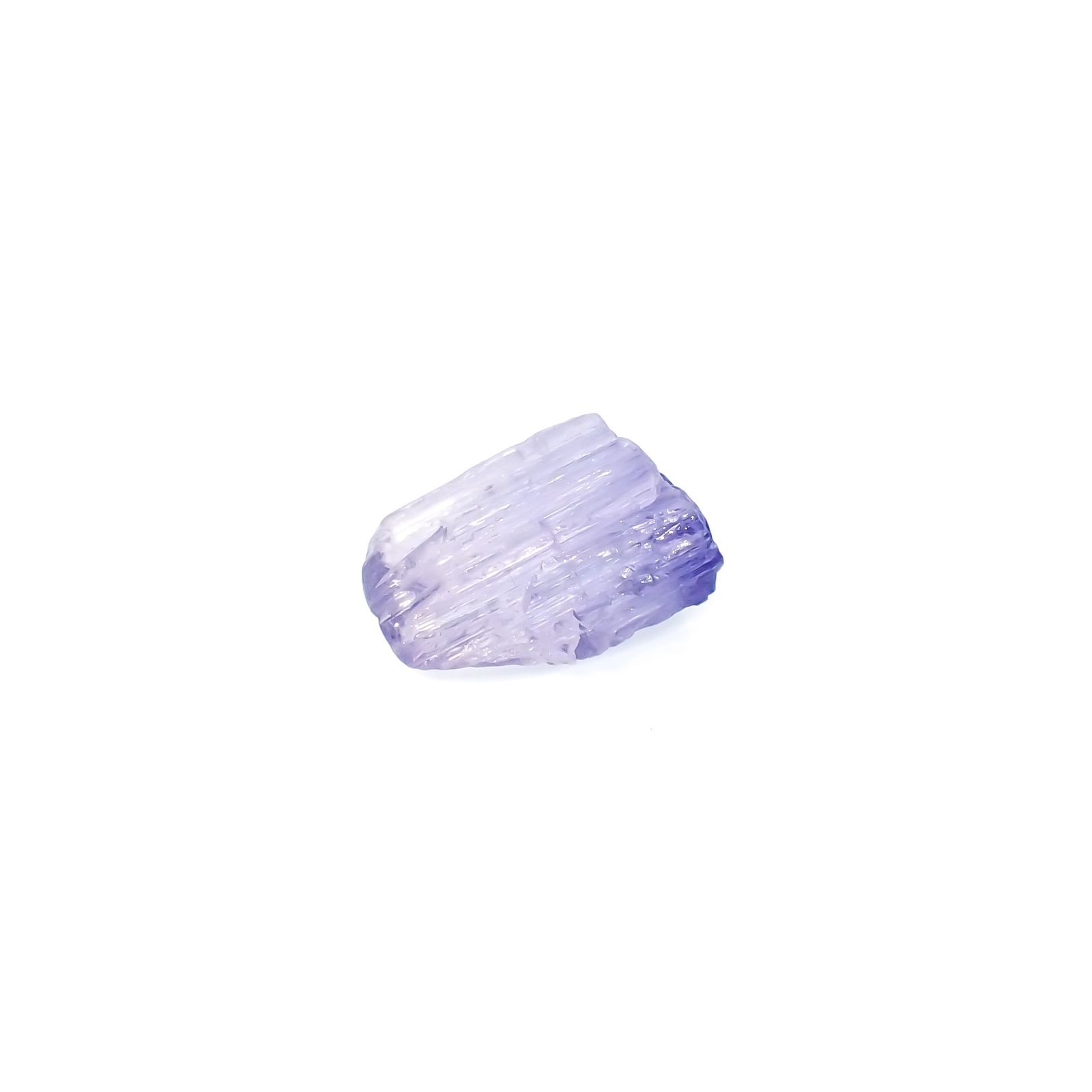 バイカラータンザナイト 原石(宝石名タンザナイト)タンザニア産 4.07ct 識別済[231224908]11.2x7.9mm前後