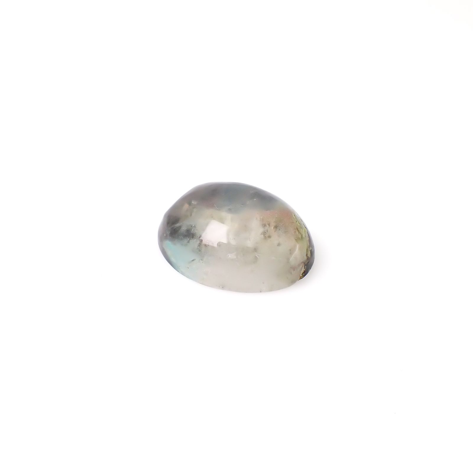 アホイトインクォーツ 南アフリカ・メッシーナ鉱山産 11.56ct [241029321]17.2x13.9mm前後