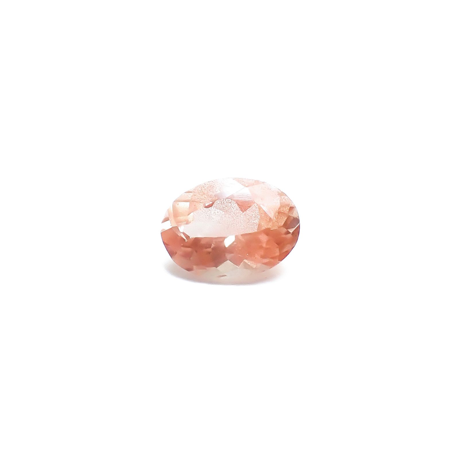 オレゴンサンストーン アメリカ・オレゴン州産 0.70ct / 7.1x5.1mm前後 [260732641]