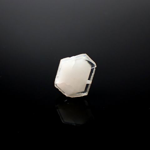 ファントムクォーツ 原石スライス ブラジル産 22.09ct [250330072]22.9x17.2mm前後