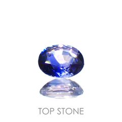 バイカラーサファイア(宝石名サファイア)マダガスカル/タンザニア産 0.31ct 識別済[230320905]4.5x3.5mm前後