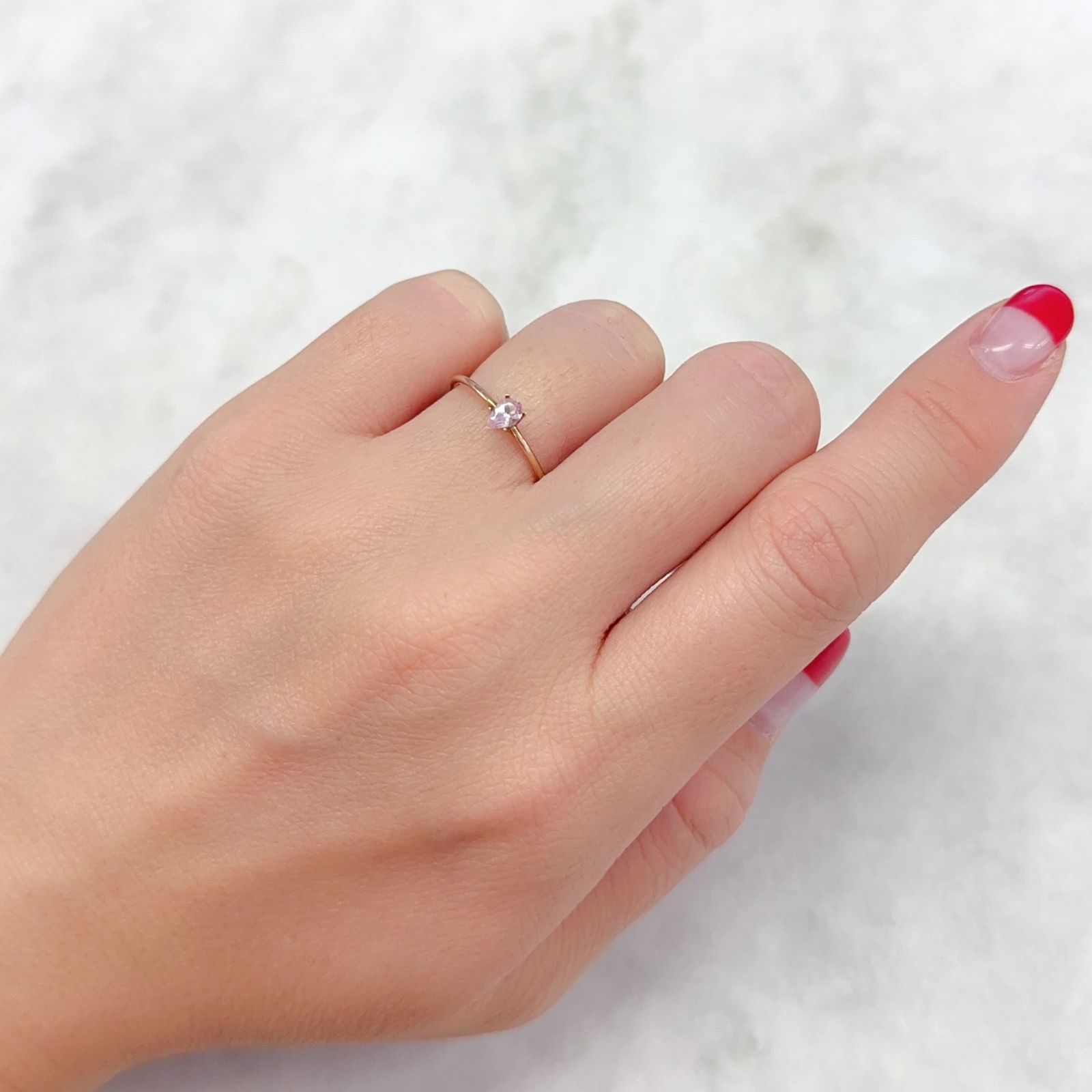 モルガナイト モザンビーク産 0.17ct[230923355]4.8x2.9mm前後