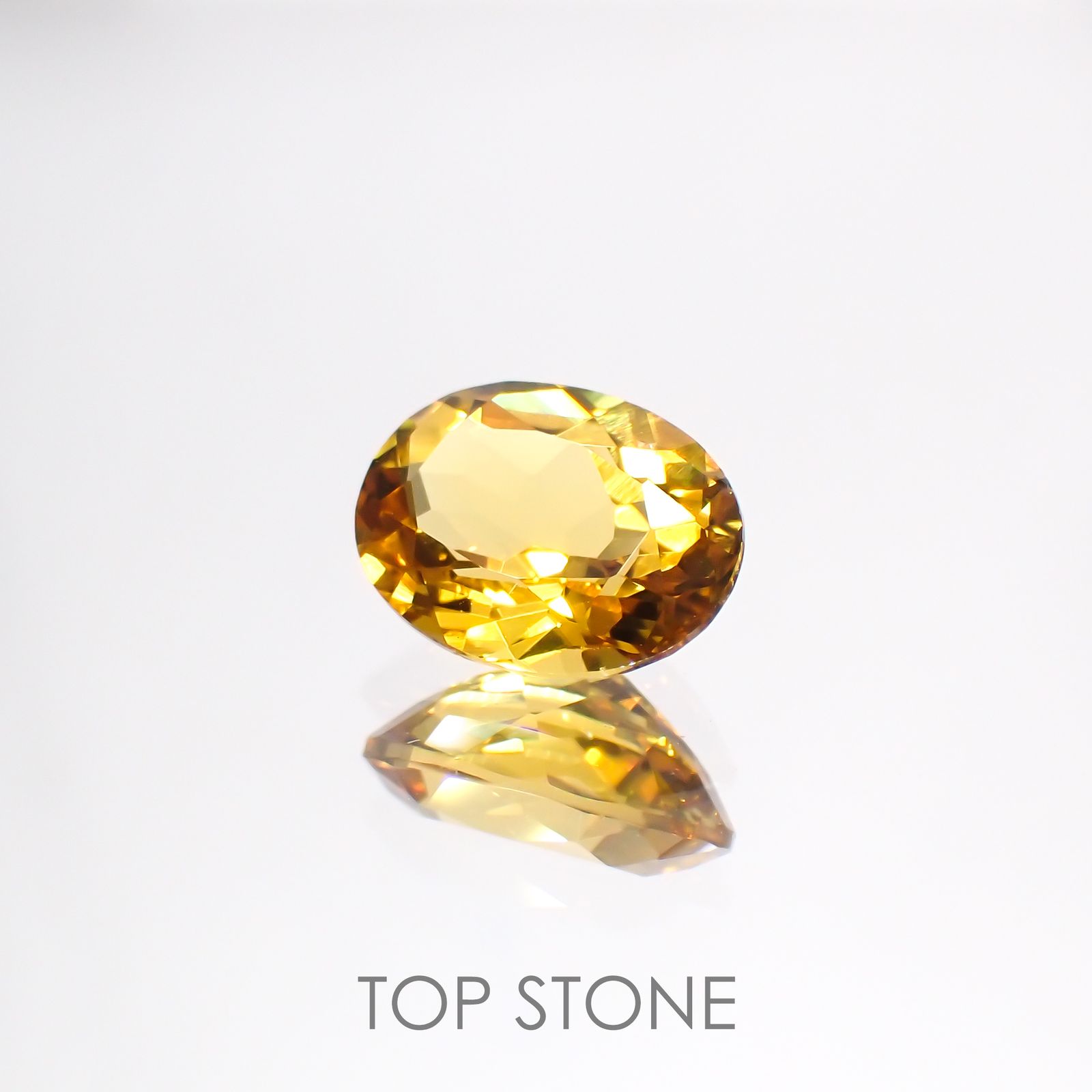 ゴールデンベリル(宝石名ゴールデン・ベリル)ブラジル産 1.15ct 識別済[220114229]8.1x6.2mm前後