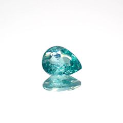 パライバトルマリン(宝石名トルマリン/別名パライバ・トルマリン)ブラジル・キントス鉱山産 0.33ct 識別済[221018754]5.3x4mm前後