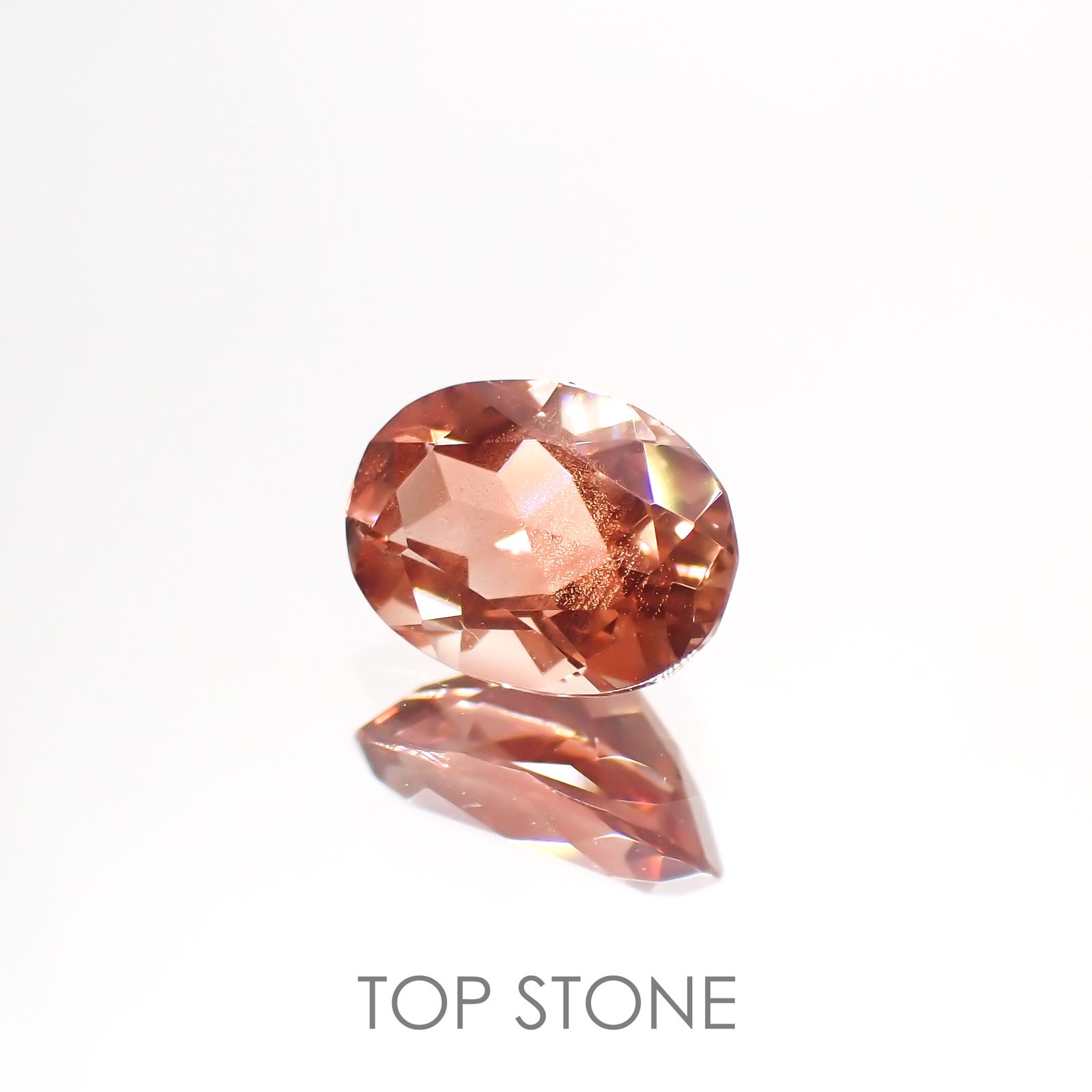 オレゴンサンストーン(宝石名ラブラドライト) アメリカ・オレゴン州産 0.72ct 識別済[20074127]7×5mm前後