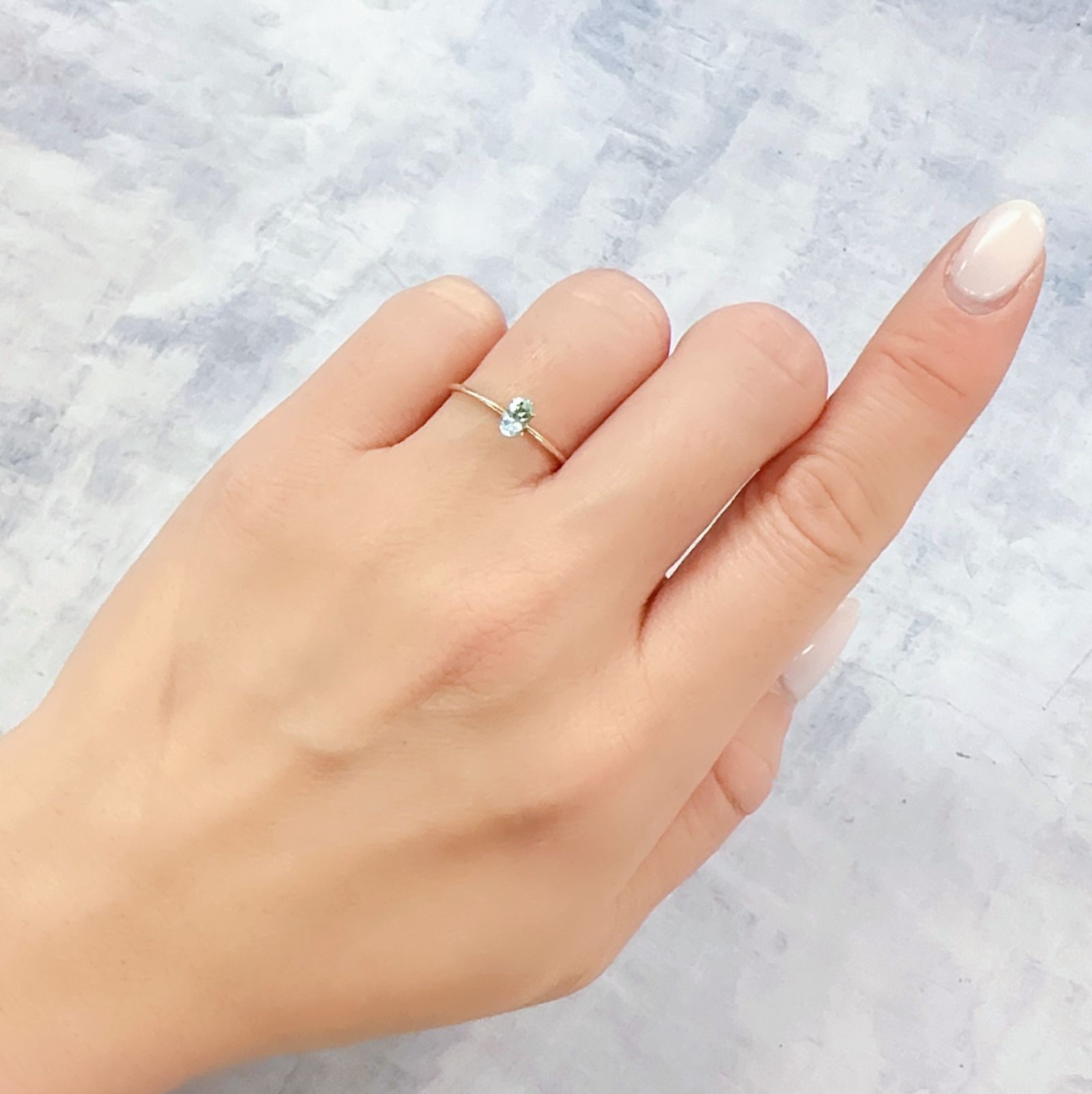 パライバトルマリン モザンビーク産 0.27ct[230220372]5.1x3.1mm前後