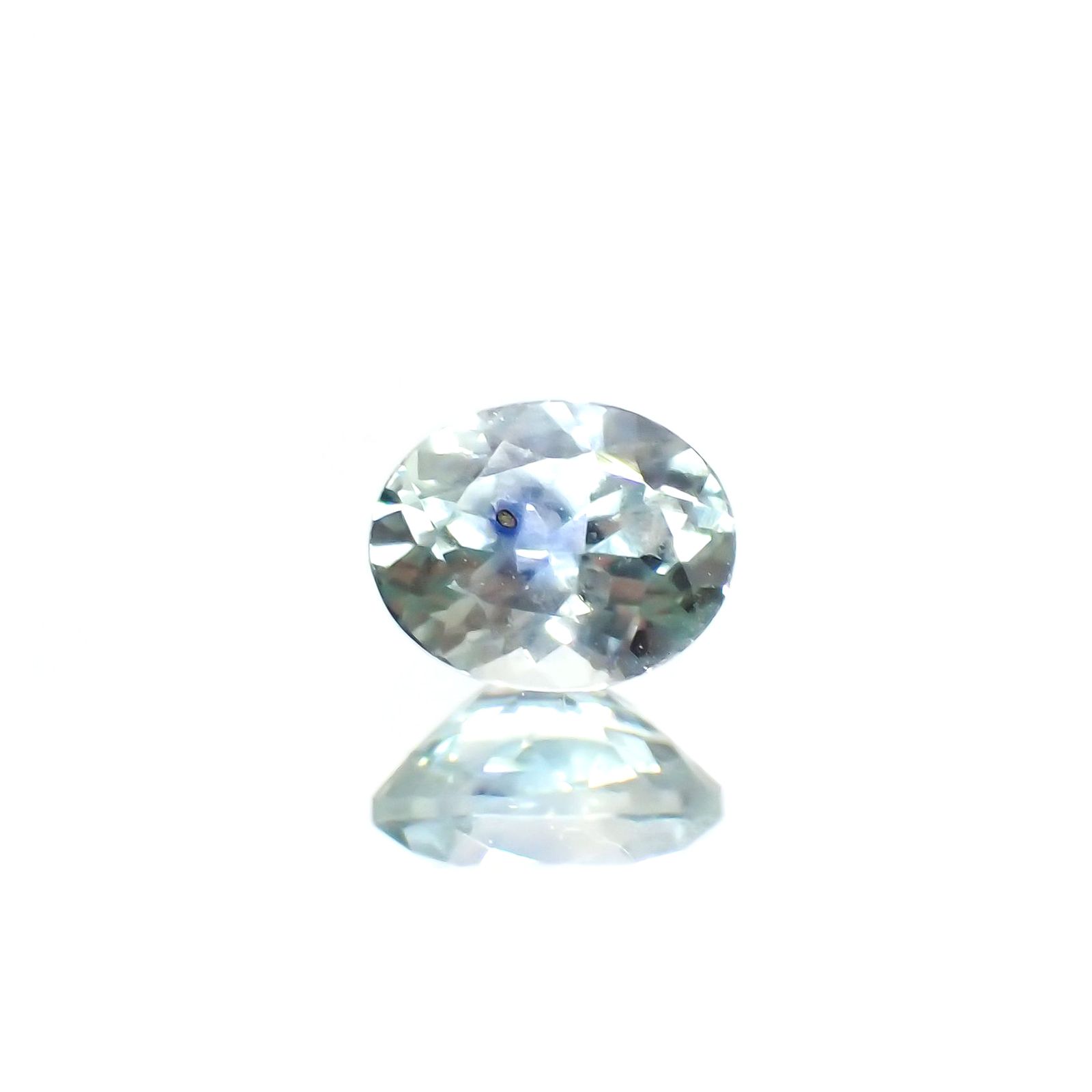 モンタナサファイア(宝石名サファイア)アメリカ・モンタナ州産 0.50ct 識別済[250114641]5x3.9mm前後
