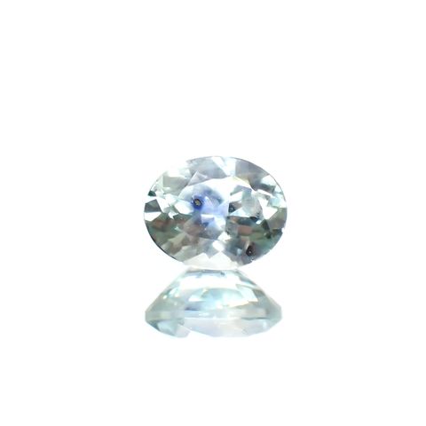 モンタナサファイア(宝石名サファイア)アメリカ・モンタナ州産 0.50ct 識別済[250114641]5x3.9mm前後
