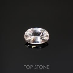 カラーレスエンスタタイト(宝石名ホワイト・エンスタタイト)スリランカ産 0.88ct 識別済[220115570]7.4x5mm前後