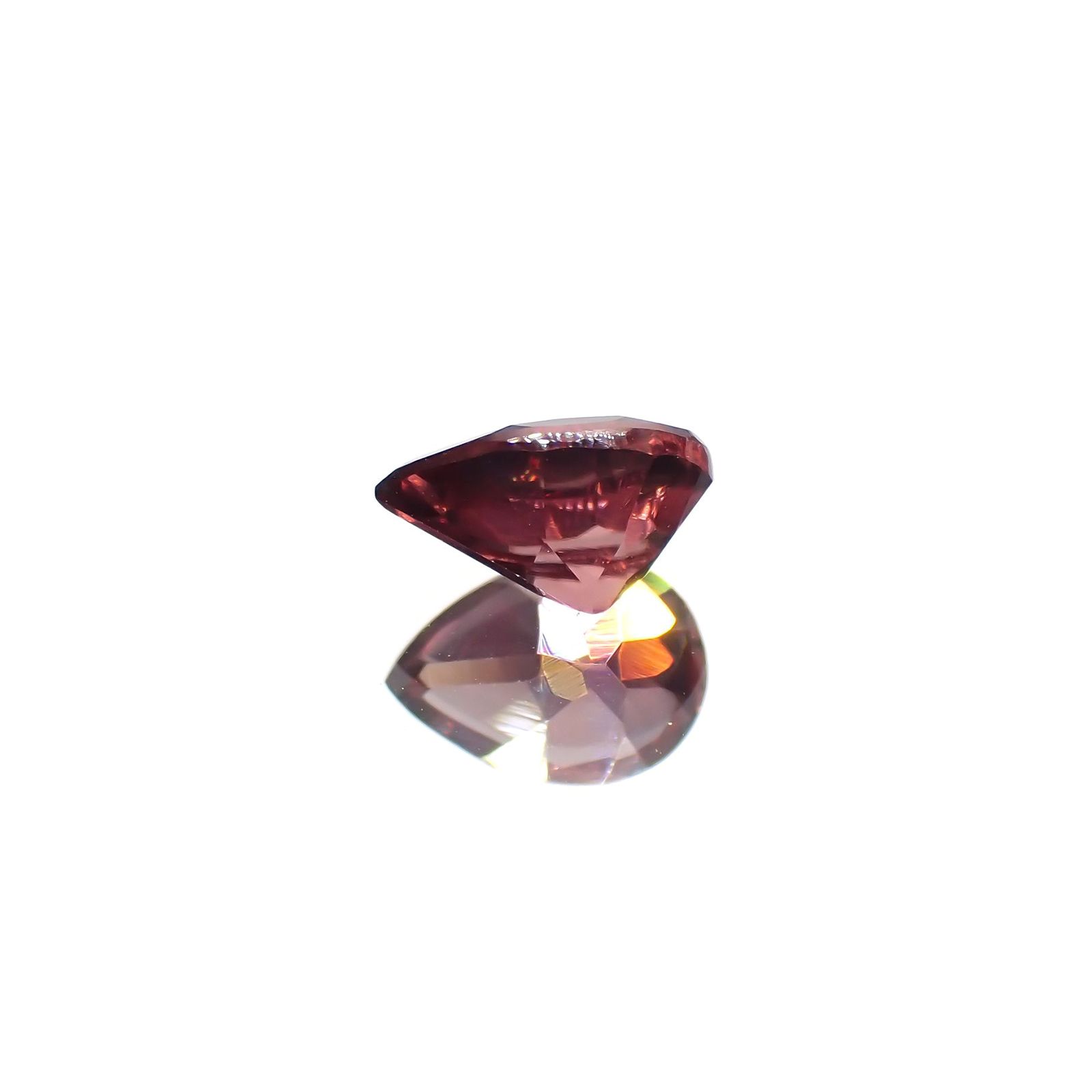 ピンクジルコン(宝石名ジルコン)スリランカ/カンボジア産 1.13ct 識別済[221018487]7.1x5mm前後