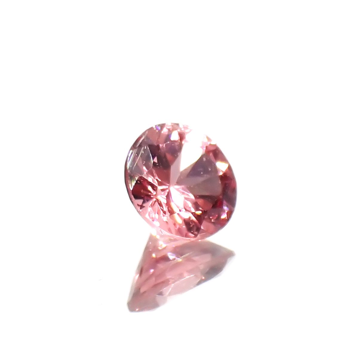 ピンクスピネル(宝石名ピンク・スピネル)タンザニア産 0.29ct 識別済[230321137]4.1x4.1mm前後