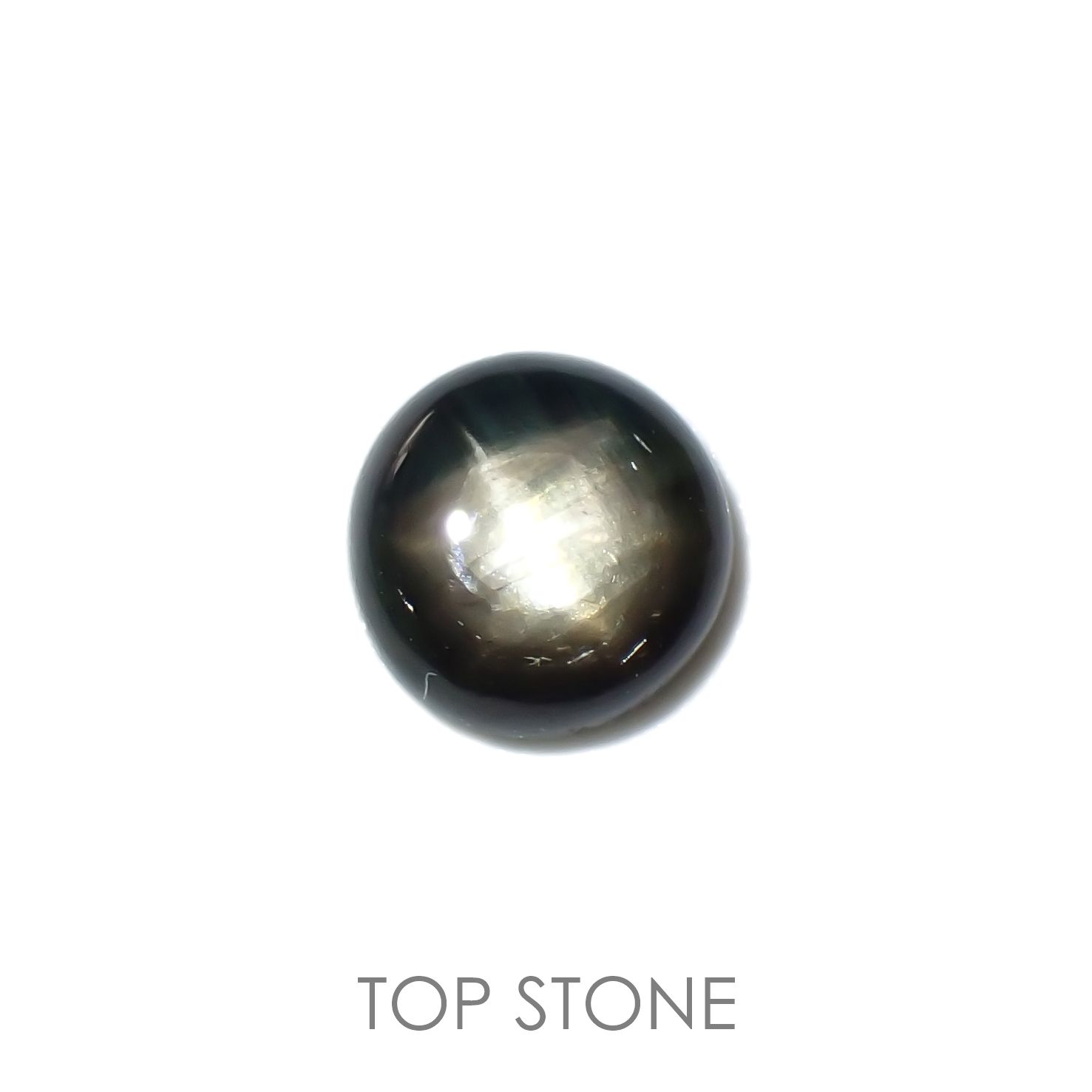 ゴールドシーンスターサファイア(宝石名シーン・スター・サファイア) ケニア産 0.62ct 識別済[20042231]5×5mm前後