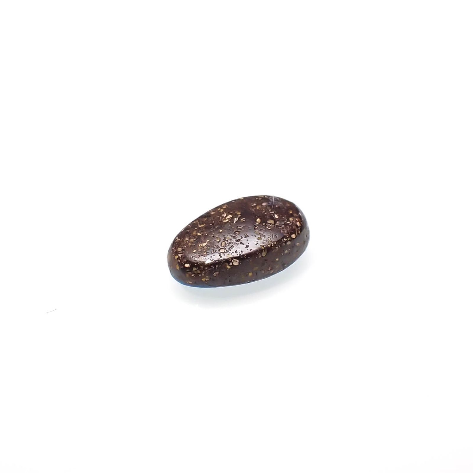 ボルダーオパール 原石磨き オーストラリア産 0.81ct[231225151]7.9x4.7mm前後