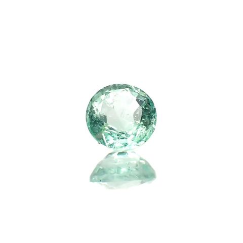 パステルカラーエメラルド コロンビア産 0.18ct / 3.5x3.5mm前後 [240225939]