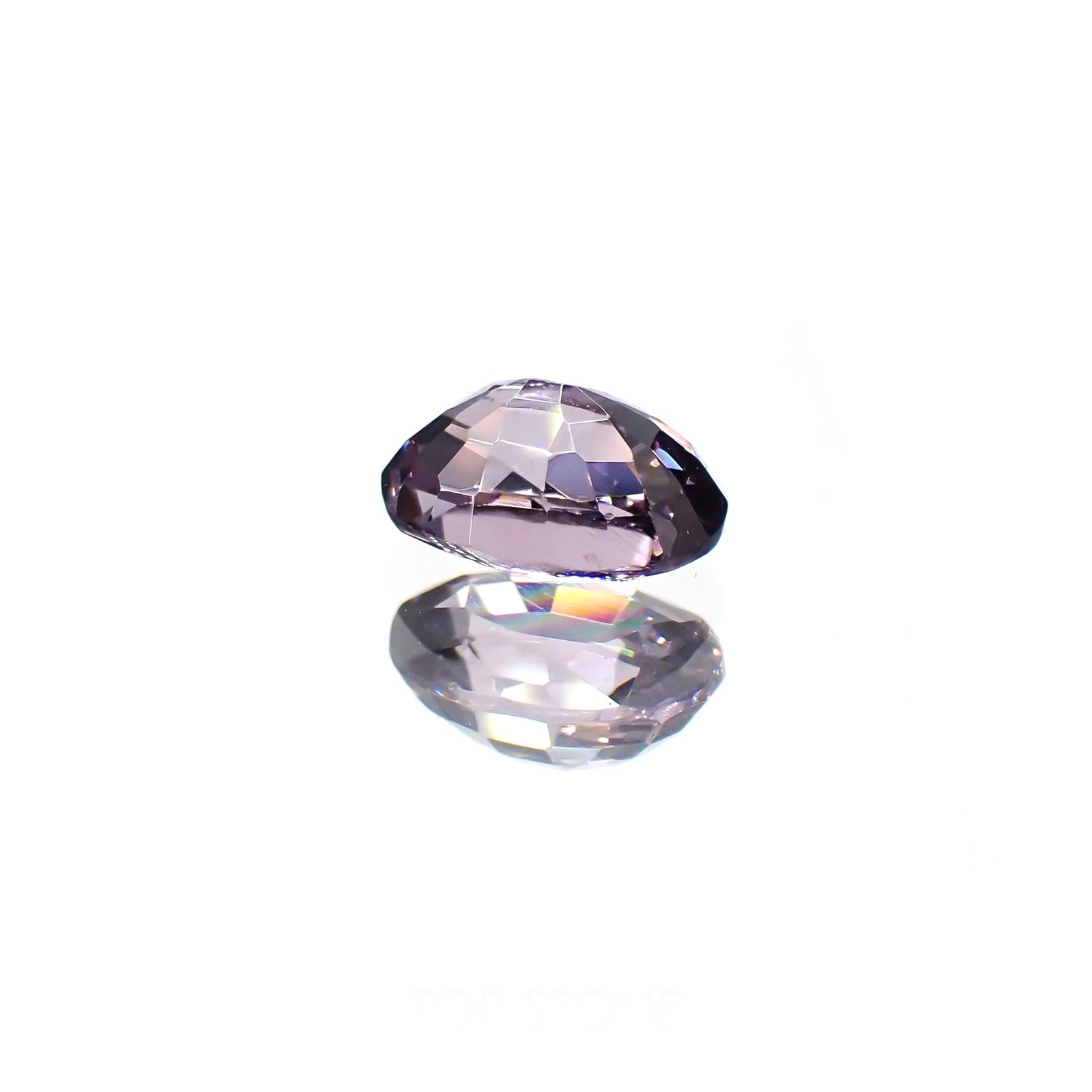 バイオレットスピネル(宝石名スピネル)ビルマ産 1.05ct 識別済[220113922]7x5.1mm前後