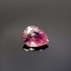 ピンクポードレッタイト(宝石名ピンク・ポードレッタイト)ビルマ産 0.742ct ソ付(彩珠)[230722815]7.4x5.9mm前後