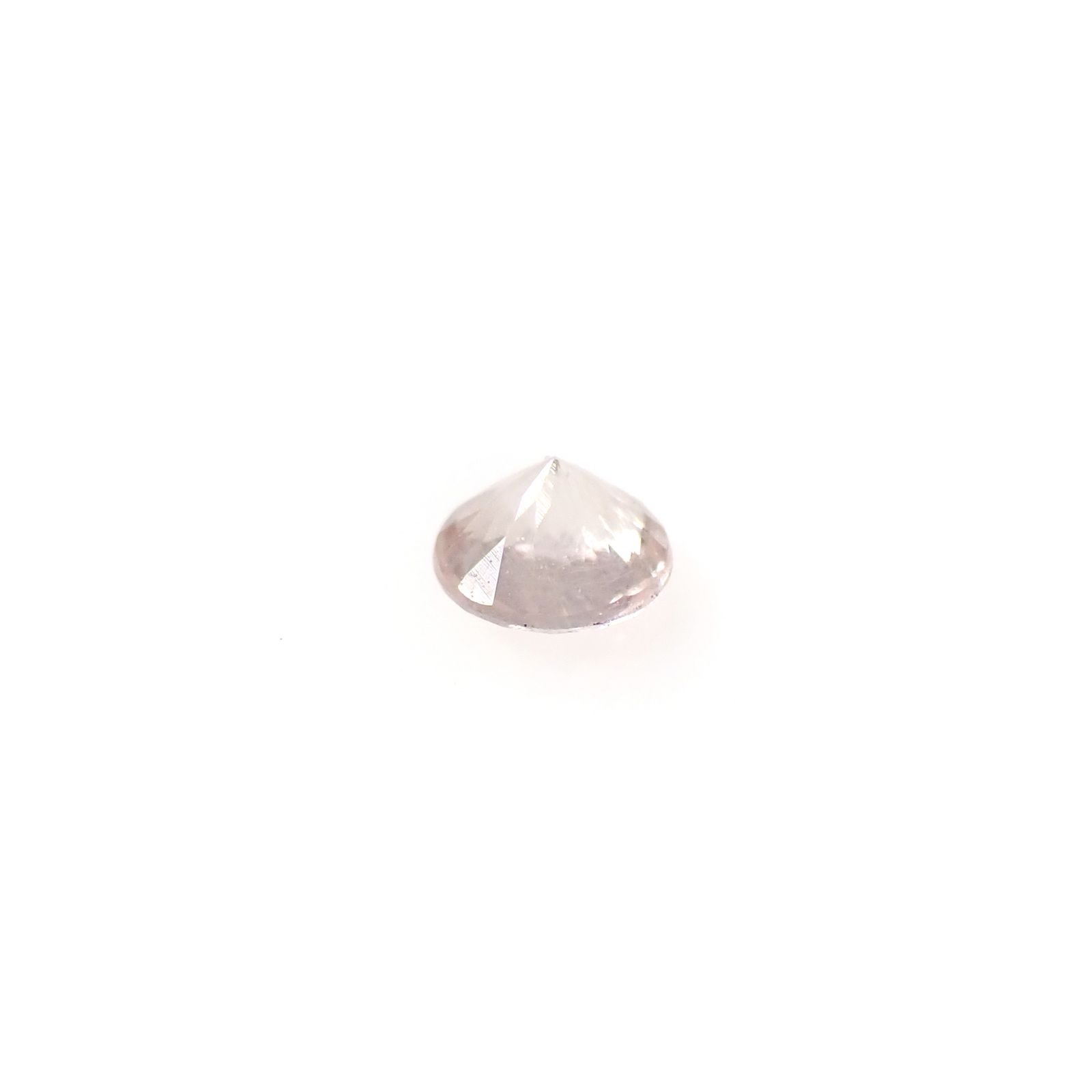 ピンクユークレース(宝石名ピンク・ユークレース)ブラジル産 0.058ct ソ付(彩珠)[240728569]2.4x2.4mm前後