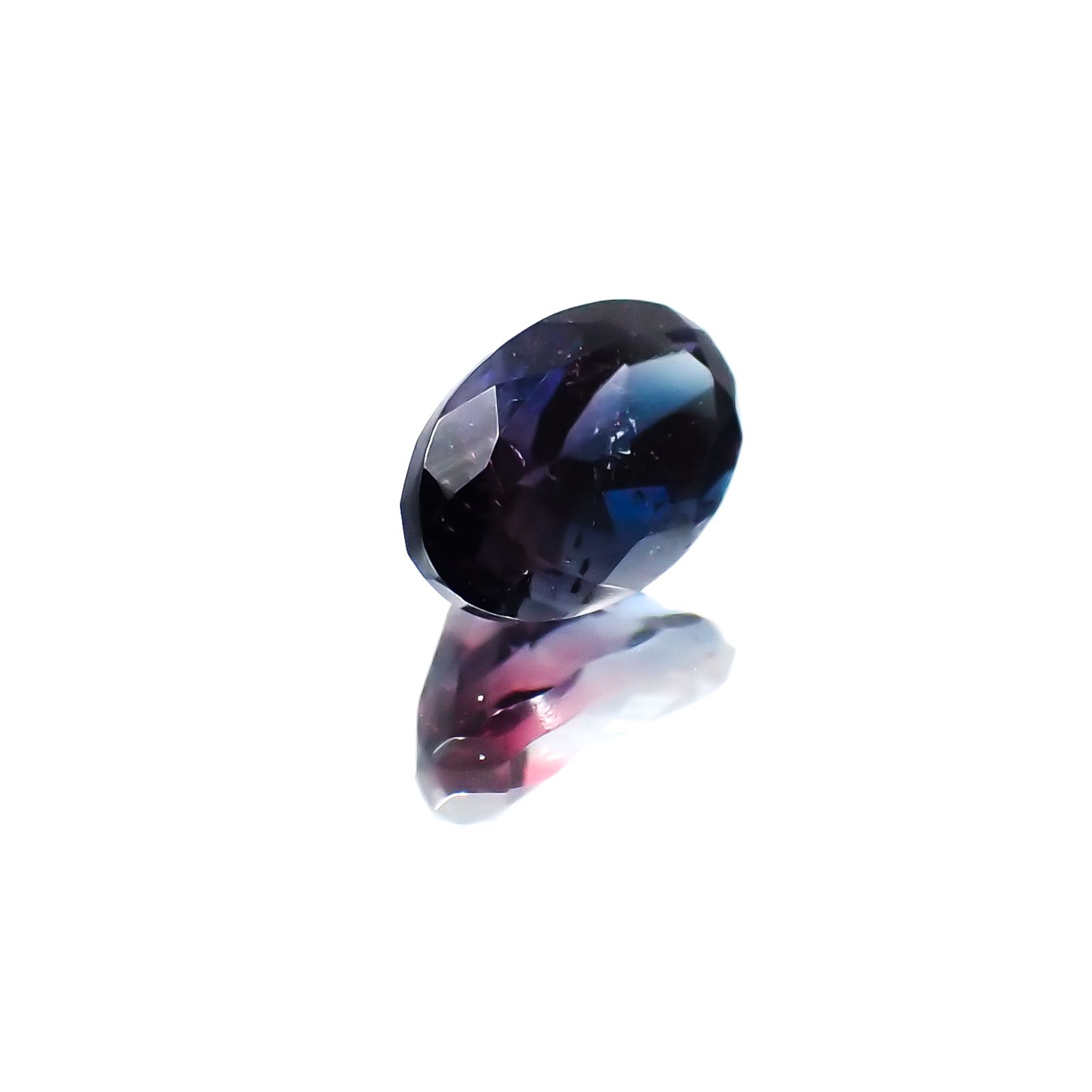 バイカラートルマリン ブラジル産 ルース 0.57ct[20127751]6×4mm前後
