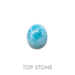 ラリマー ドミニカ共和国産 ルース 4.00ct[20085196]10.9×8.9mm前後