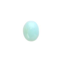 ブルーオパール(宝石名コモン オパール)ペルー産 1.28ct 識別済[230823077]9x7.1mm前後