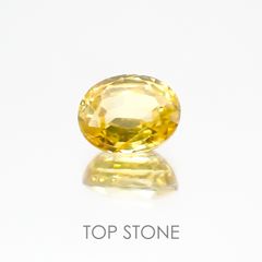 イエロージルコン スリランカ,カンボジア産 ルース 1.89ct[21018071]7.2×5.8mm前後