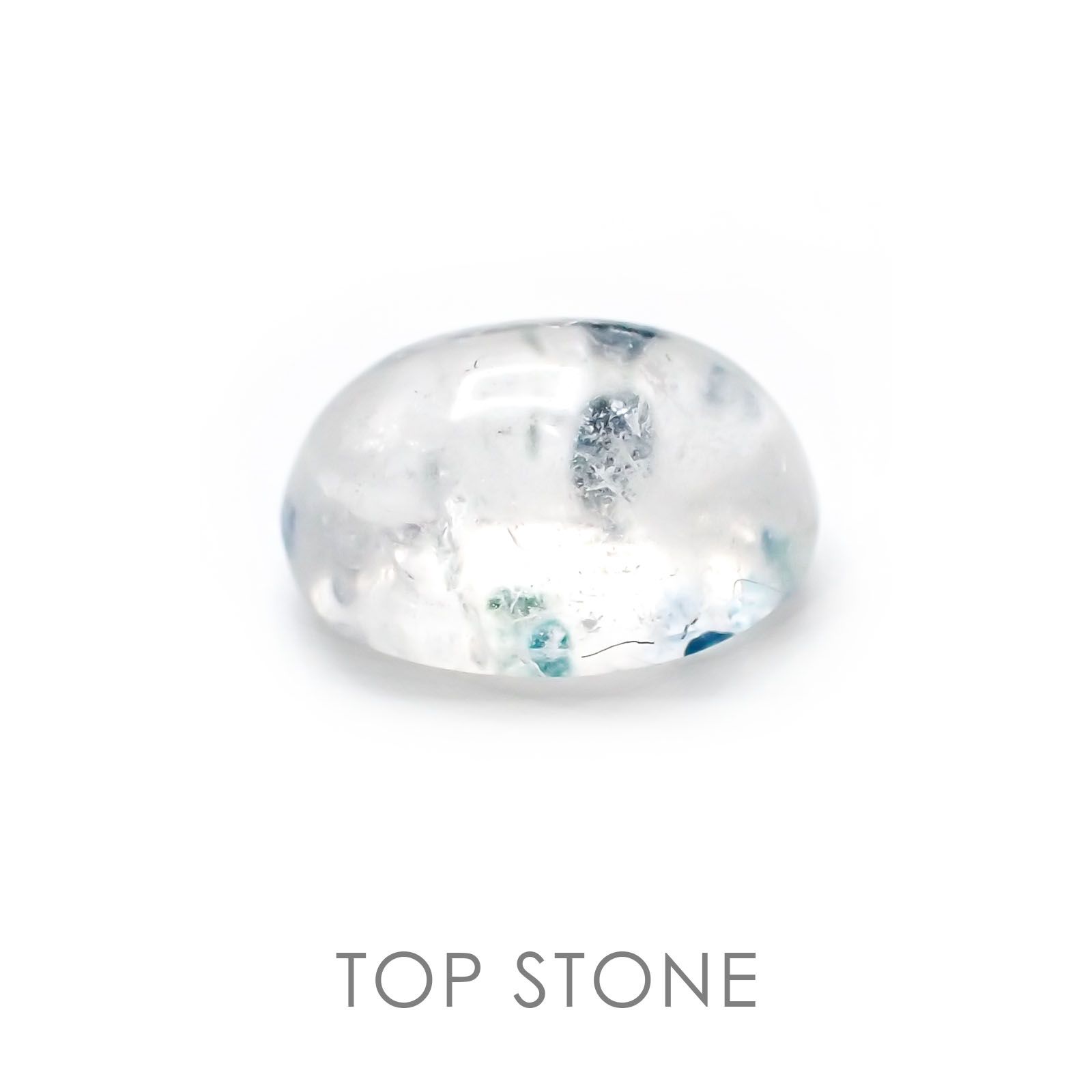 パライバクォーツ ブラジル産 ルース 0.85ct[20128478]6.8×5mm前後
