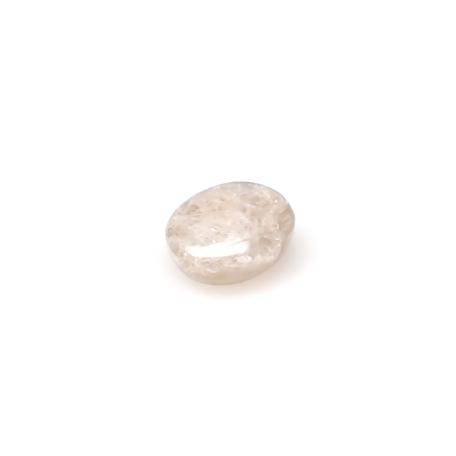 北海道石(北海道オパール) 北海道河東郡鹿追町然別産 2.33ct [250530388]9.6x7.8mm前後