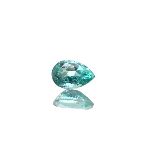 ブルーエメラルド(ブルーグリーンベリル) ザンビア産 0.38ct [250430287]5.9x3.9mm前後
