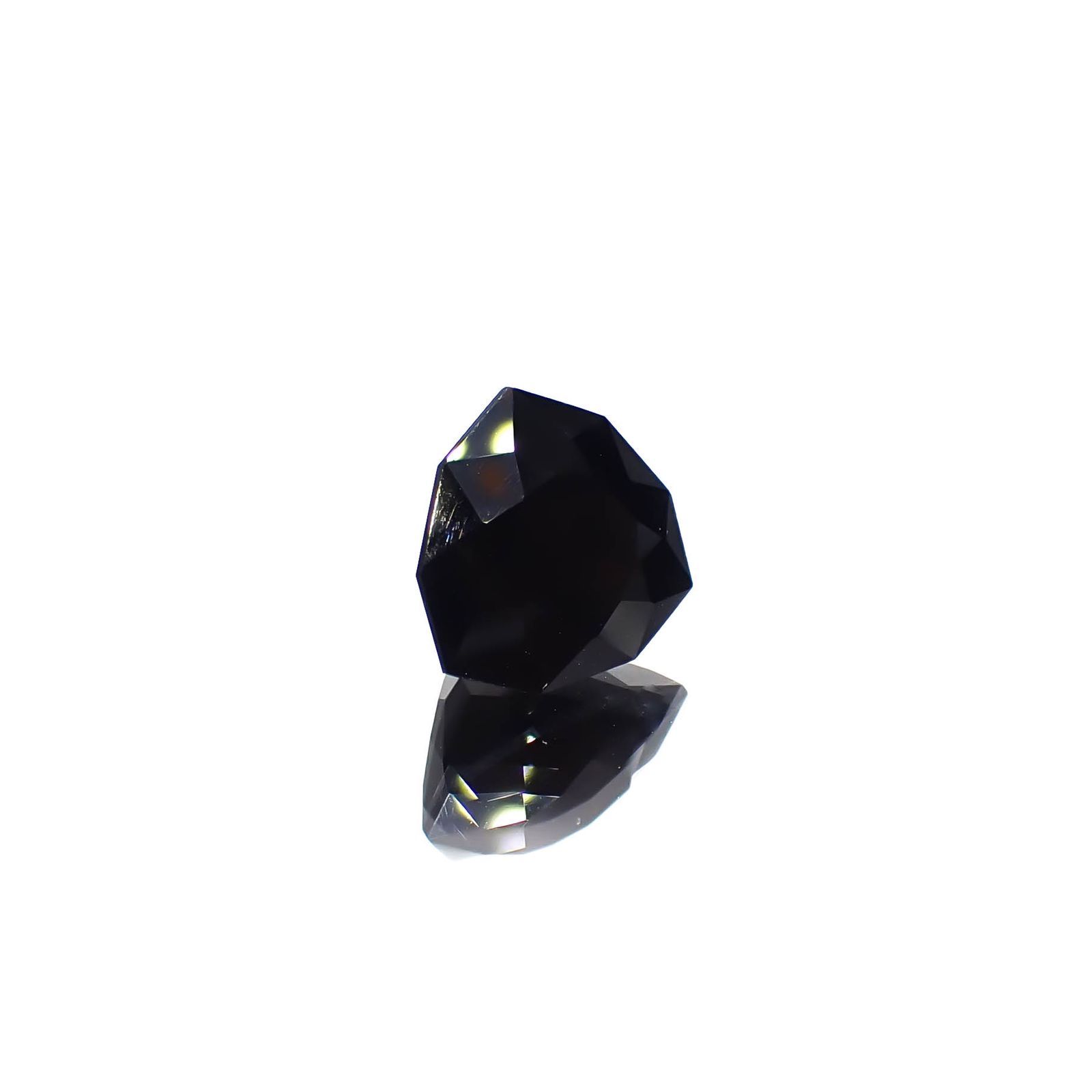 ◇カスタムカット◇モリオン チベット産 2.39ct[240527640]8.7x8.6mm前後