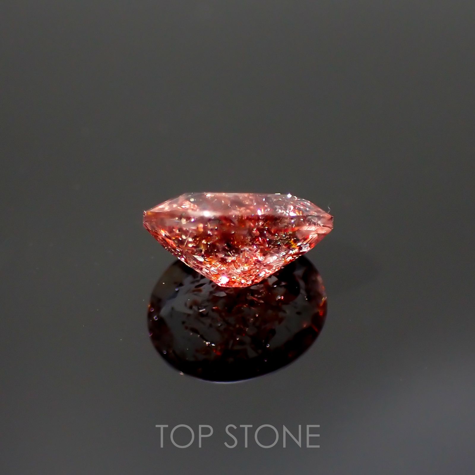 ファイヤークォーツ ナイジェリア産 1.29ct[220114750]8.2x6.8mm前後