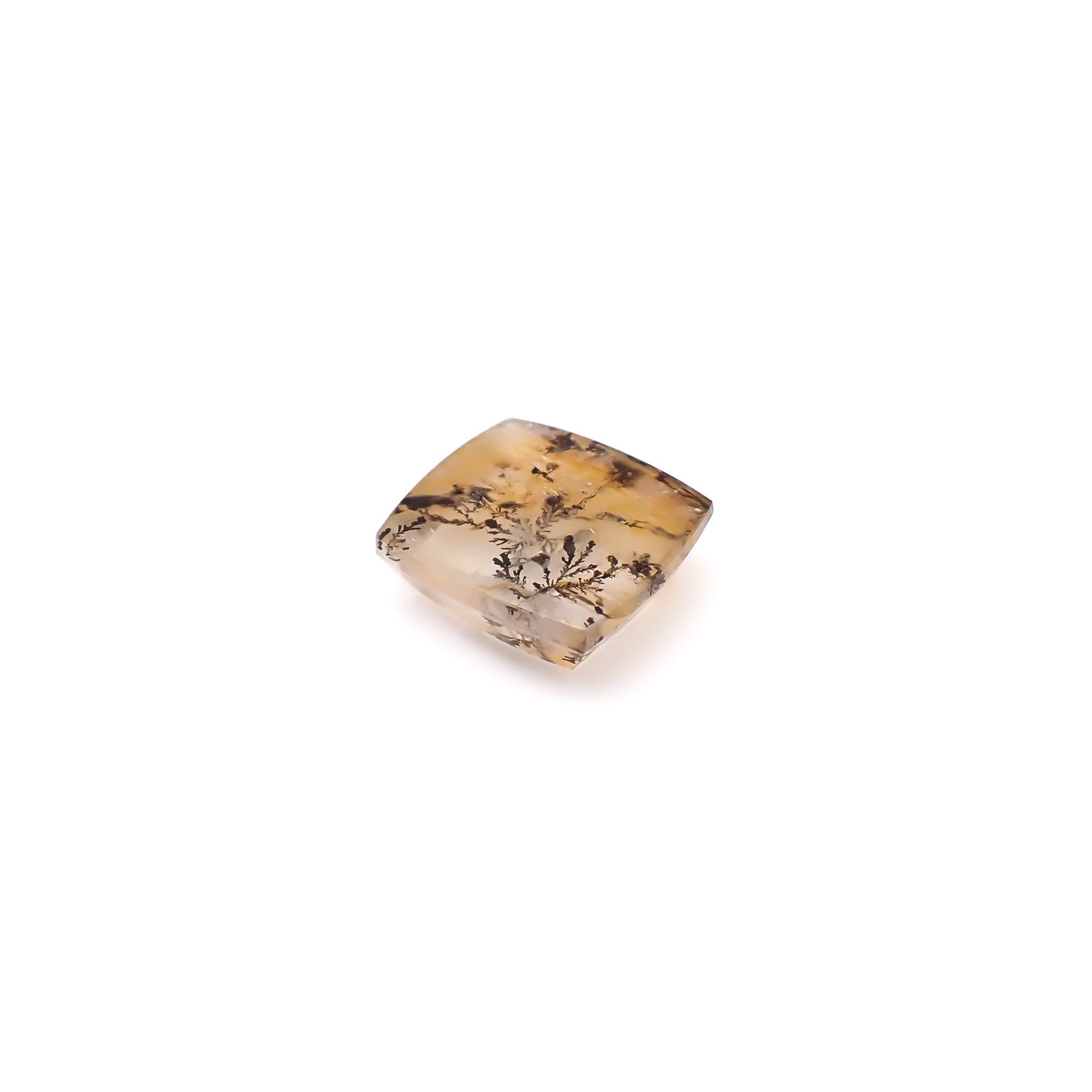 デンドリチッククォーツ ブラジル産 6.35ct / 12.5x11.3mm前後 [260832742]
