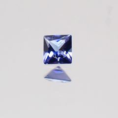 ◇プリンセスカット◇ベニトアイト アメリカ産 ルース 0.034ct[21019041]2×1.9mm前後