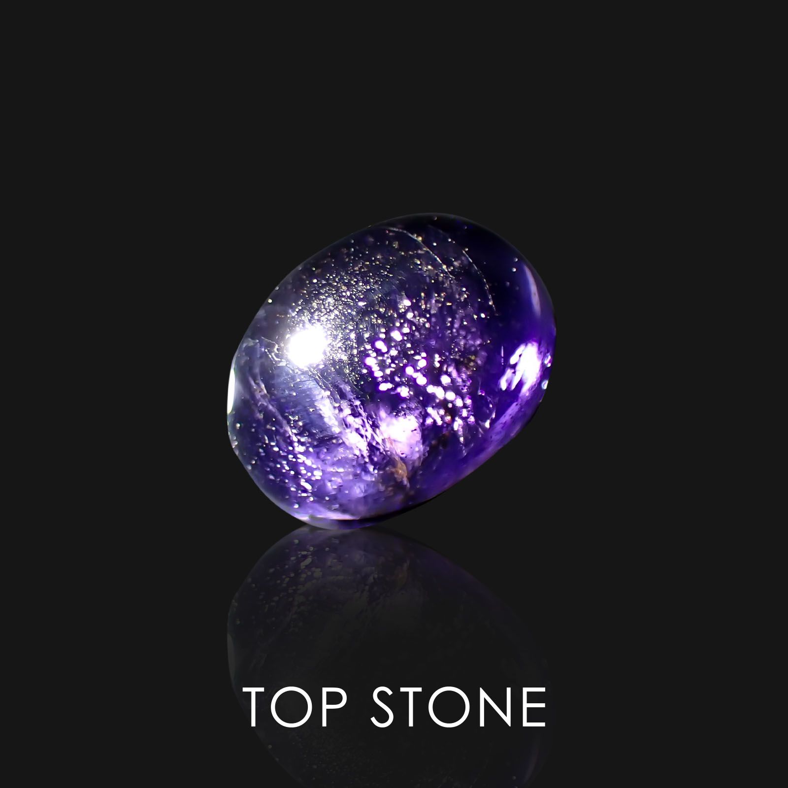 アイオライトサンストーン ブラジル産 ルース 1.36ct[21039617]8×6.1mm前後