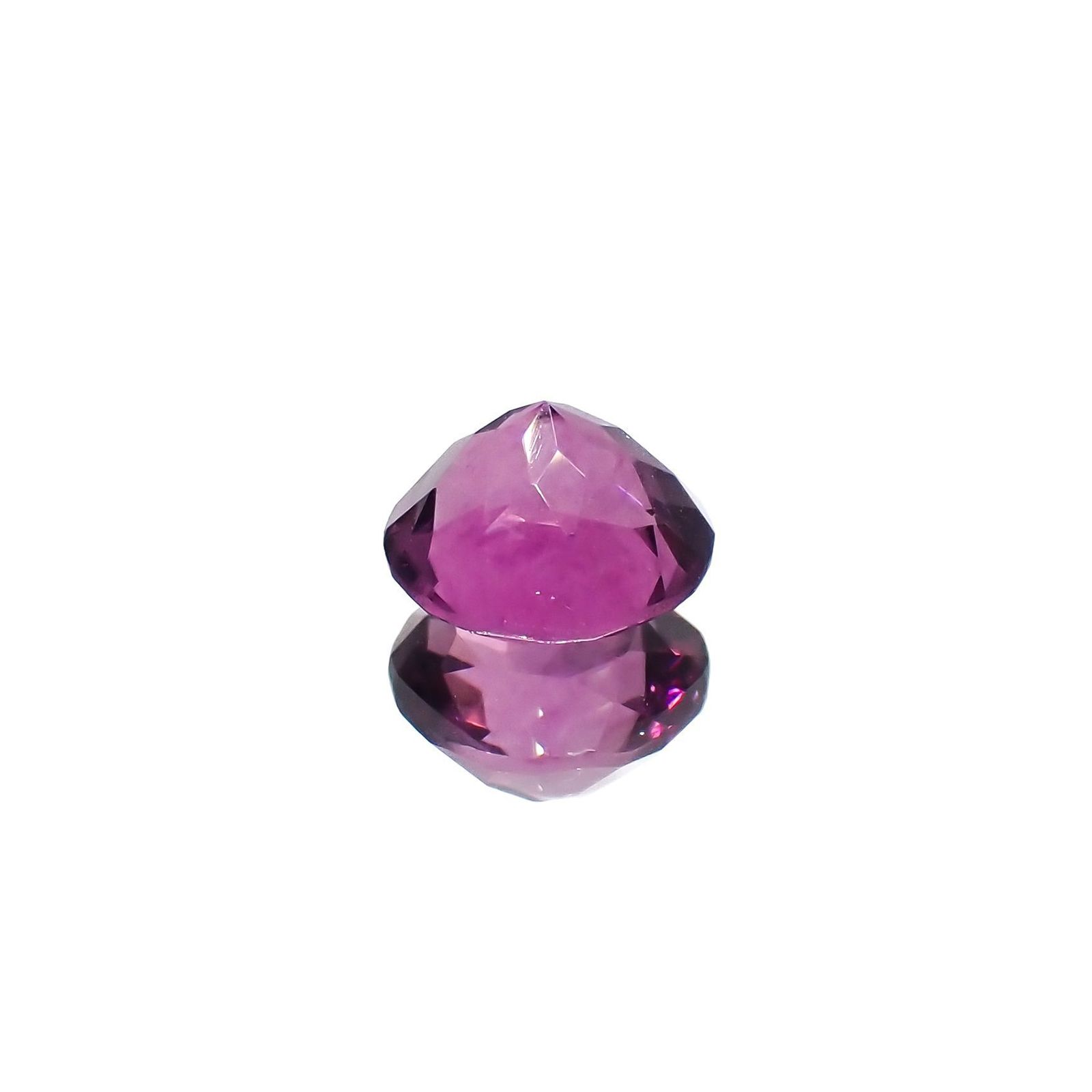 ピンクパープルフローライト 中国産 1.49ct / 7.1x7.1mm前後 [221018447]