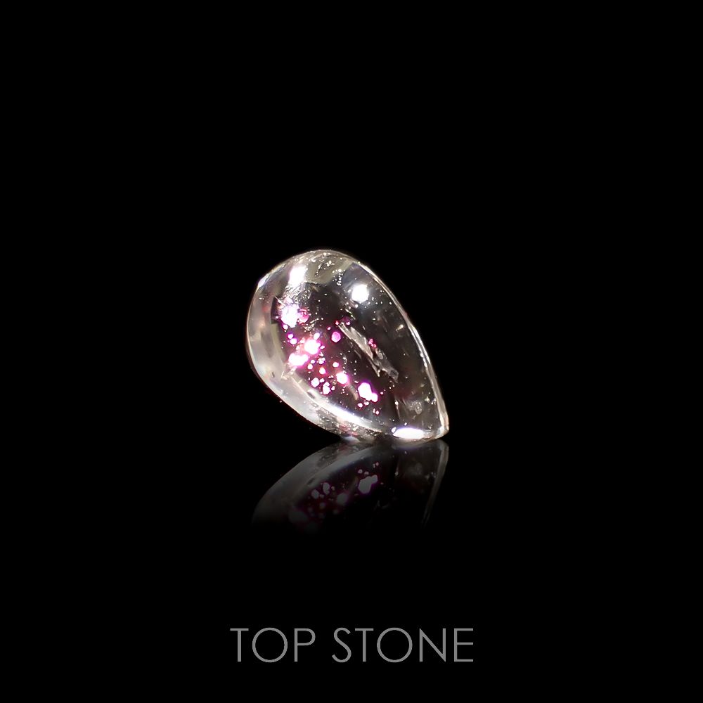 ティンカーベルクォーツ ブラジル産 0.82ct [220616642]7.5x5.1mm前後